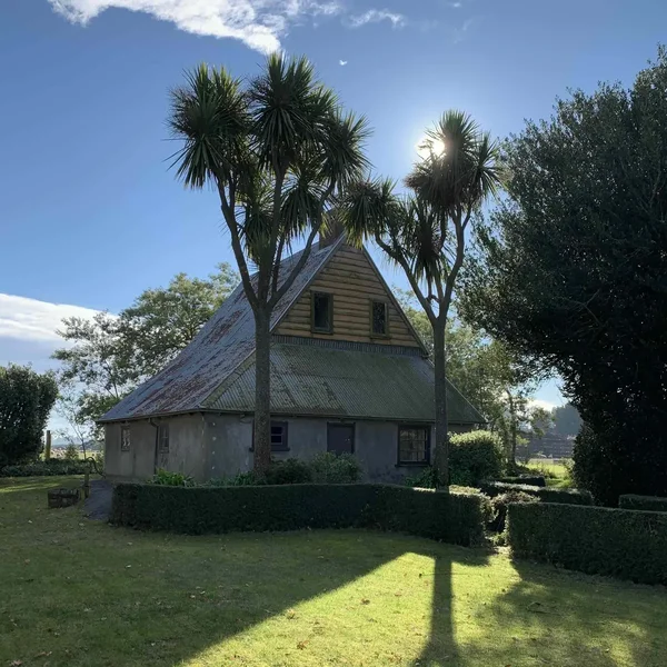 Facing the Front of the Cottage